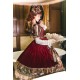 Miss Point Kaleidoscope Velvet Overskirt(Reservation/Full Payment Without Shipping)